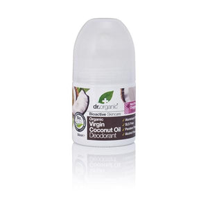 Desodorizante com Óleo de Coco 50ml - Dr.Organic - Crisdietética