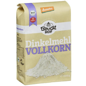 Farinha de Trigo Espelta Integral 1kg - Bauck Hof - Crisdietética