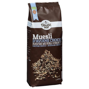 Muesli de Aveia Chocolate 425g - Bauck Hof - Crisdietética