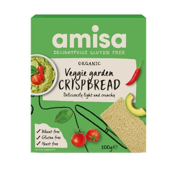 Tostas com Vegetais 100g - Amisa - Crisdietética