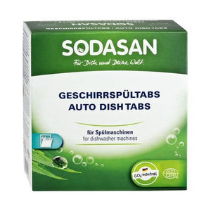 Pastilhas para Máquina de Lavar Loiça Ecológicas 25 Unidades - Sodasan - Crisdietética