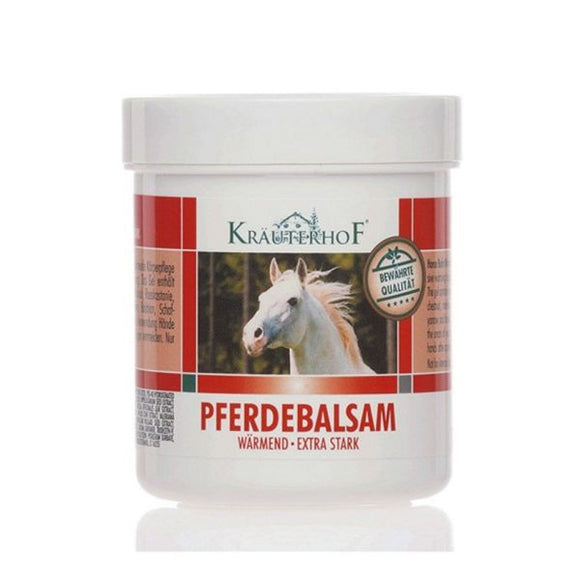 Pferde-Balsamo do Cavalo Efeito Quente Extra Forte 500ml - Kräuterhof - Crisdietética