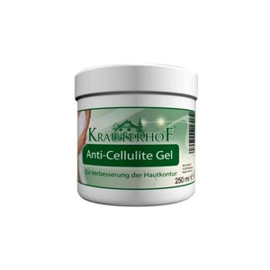 Anti-Celulite Gel de Massagem 250ml - Kräuterhof - Crisdietética