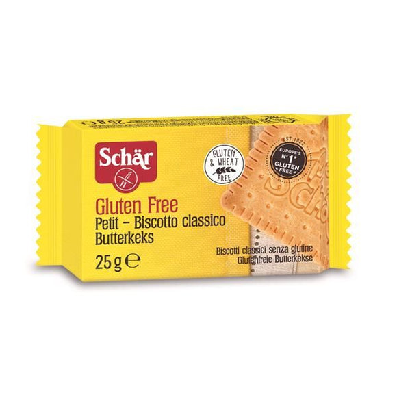 Bolachas de Manteiga Petit 25g - Schar - Crisdietética