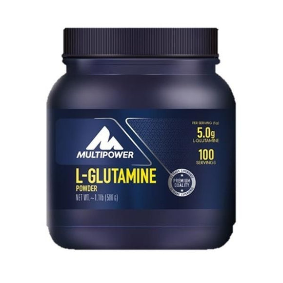 L-Glutamina Em Pó 500g - MultiPower - Crisdietética