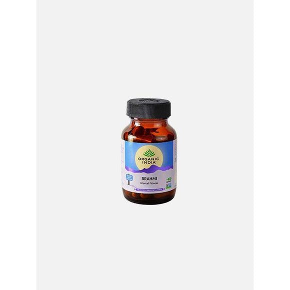 Brahmi Gotu Kola 90 Cápsulas - Organic India - Crisdietética