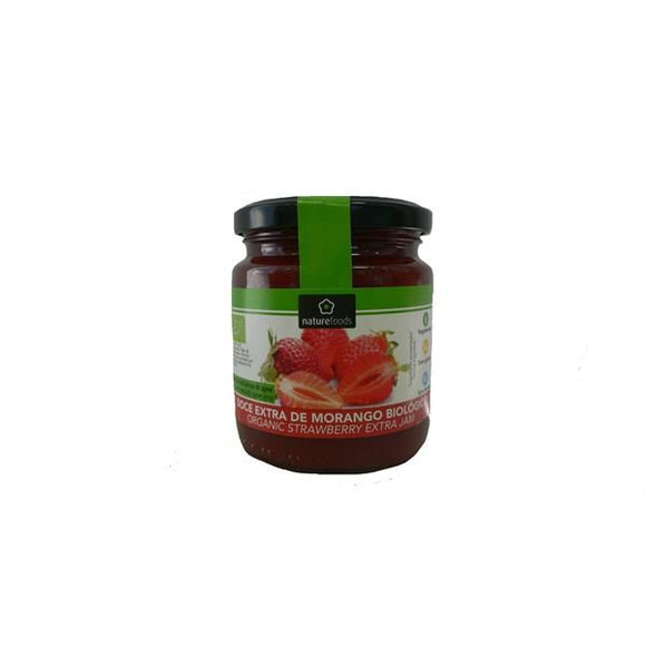 Doce Extra de Morango Biológico 260g - Naturefoods - Crisdietética