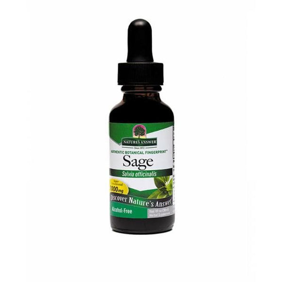 Salva Extrato Liquido 30ml - Natures Answer - Crisdietética