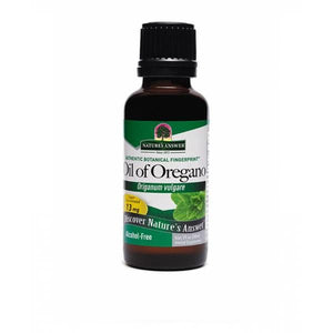 Óleo de Folha Oregão Extrato Liquido 30ml - Natures Answer - Crisdietética