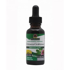 Echinacea e Hidraste GoldenSeal Extrato Liquido 30ml - Natures Answer - Crisdietética