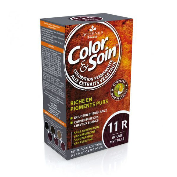Color & Soin 11R - Ruivo Mirtilo 135ml - Crisdietética