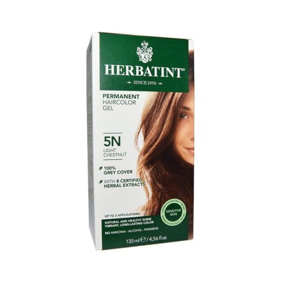 N5 Castanho Claro 150ml - Herbatint - Crisdietética