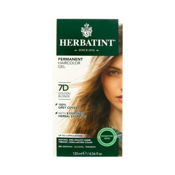 D7 Louro Dourado 150ml - Herbatint - Crisdietética