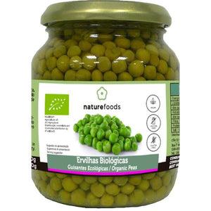 Ervilhas Cozidas Biológico 350g - Naturefoods - Crisdietética