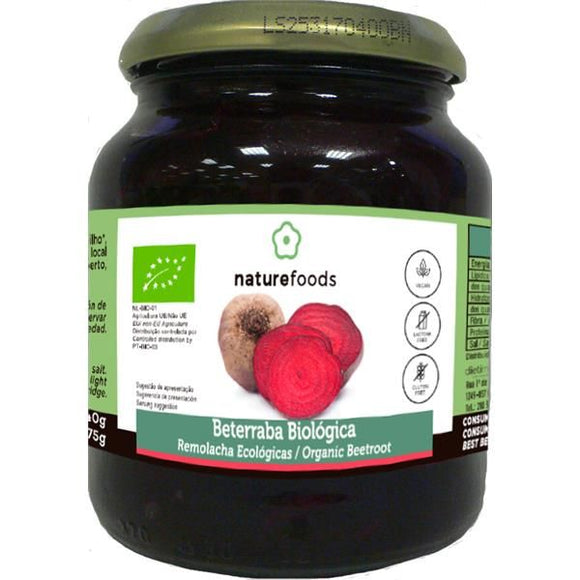 Beterraba Biológica 340g - Naturefoods - Crisdietética