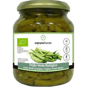 Feijão Verde Cozido Biológico 340g - Naturefoods - Crisdietética