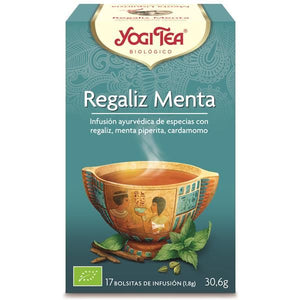 Infusão Biológico Alcaçuz e Menta 17 Saquetas - Yogi Tea - Crisdietética