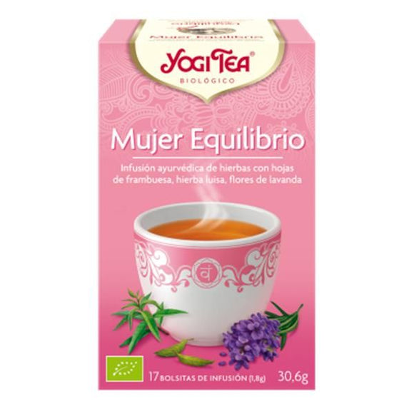 Infusão Mulher Equilíbrio 17 Saquetas - Yogi Tea - Crisdietética