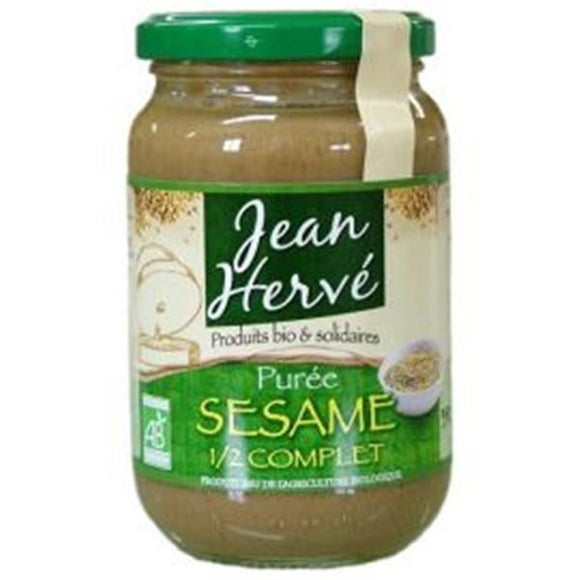 Creme de Sésamo Semi Integral 700g - Jean Hervé - Crisdietética