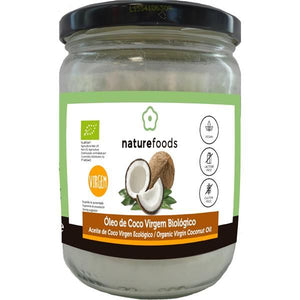 Óleo de Coco Virgem Biológico 400g - Naturefoods - Crisdietética