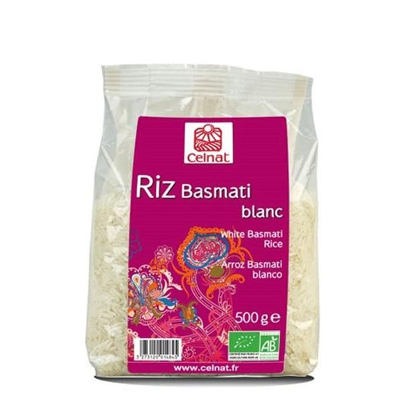 Arroz Branco Basmati 500g - Celnat - Crisdietética