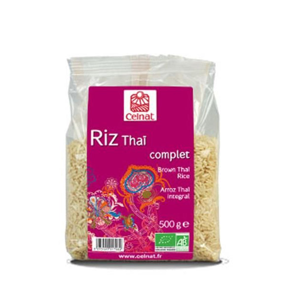 Arroz Integral Thai 500g - Celnat - Crisdietética