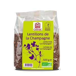 Lentilhas Castanhas 500g - Celnat - Crisdietética