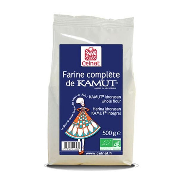 Farinha Integral Kamut 500g - Celnat - Crisdietética