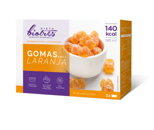 Gomas de Laranja 3 Saquetas- Biotrês - Crisdietética