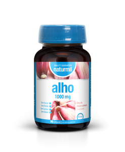 Alho 1000mg 90 Cápsulas - Naturmil - Crisdietética