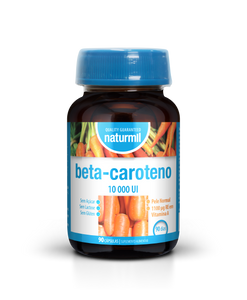 Beta-Caroteno 10.000U.I 90 Cápsulas - Naturmil - Crisdietética