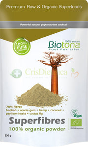 Superfibers Organic 300g - Biotona - Crisdietética