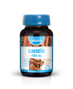 Canela 4000mg 60 Comprimidos - Naturmil - Crisdietética