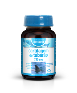 Cartilagem de Tubarão 750mg 180 Cápsulas - Naturmil - Crisdietética