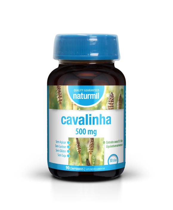 Cavalinha 500mg 90 Comprimidos - Naturmil - Crisdietética