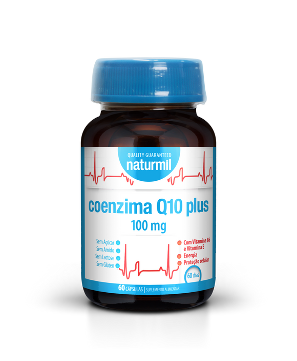 Co-Enzima Q10 Plus 100mg 60 Cápsulas - Naturmil - Crisdietética