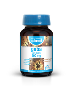 Gaba 500mg 60 Comprimidos - Naturmil - Crisdietética