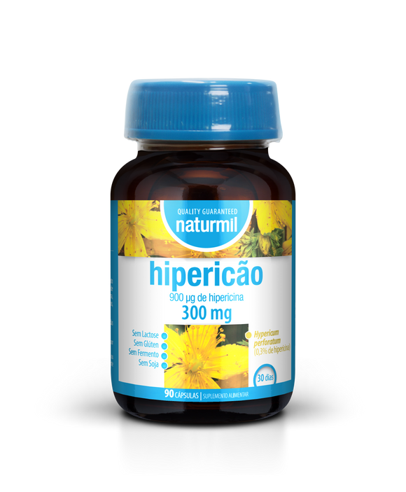 Hipericao 300mg 90 Cápsulas - Naturmil - Crisdietética