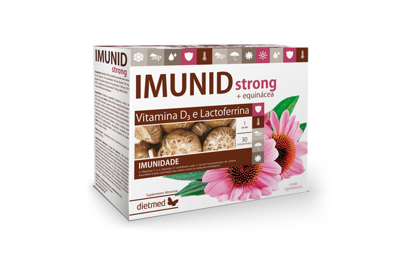 Imunid Strong + Equinácea 30 Comprimidos - Dietmed - Crisdietética