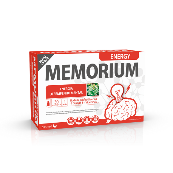 Memorium Energy 30 Ampolas - Dietmed - Crisdietética