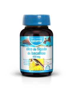 Óleo de Figado de Bacalhau 400mg 90 Cápsulas - Naturmil - Crisdietética