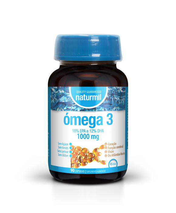 Omega 3 1000mg 90 Cápsulas - Naturmil - Crisdietética