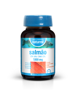 Salmão 1000mg 90 Cápsulas - Naturmil - Crisdietética