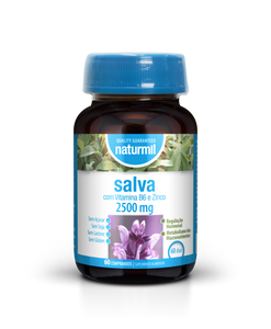 Salva 2500mg 60 Comprimidos - Naturmil - Crisdietética