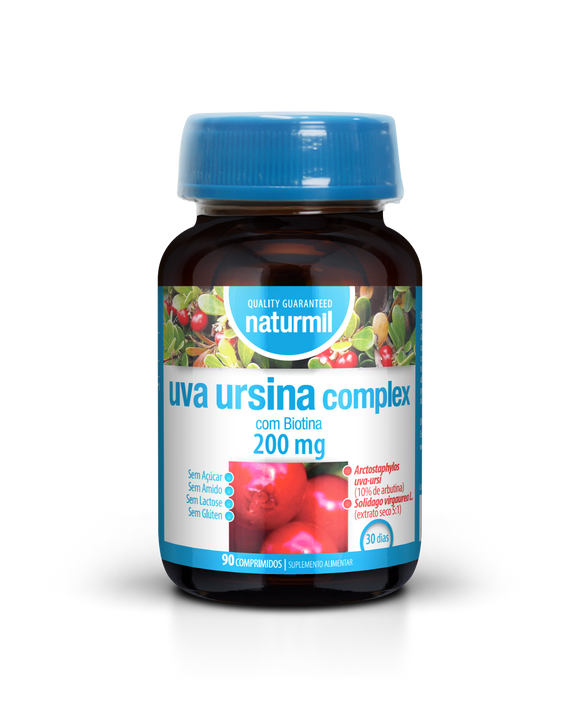 Uva Ursina Complex 90 Comprimidos - Naturmil - Crisdietética