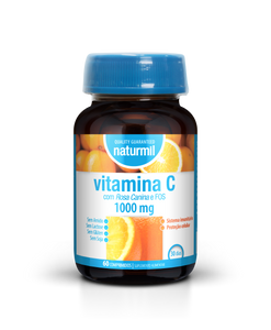 Vitamina C 1000mg 60 Comprimidos - Naturmil - Crisdietética