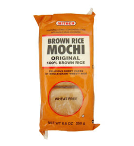 Mochi Barra de Arroz Glutinoso 250g - Mitoku - Crisdietética