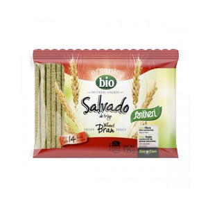 Tostas Ligeiras com Farelo Biológico 125g - Santiveri - Crisdietética