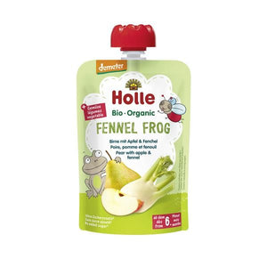 Puré de Frutos Fennel Frog 6M Biológico 100g - Holle - Crisdietética