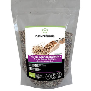 Trio de Quinoa Biológico 500g - Naturefoods - Crisdietética